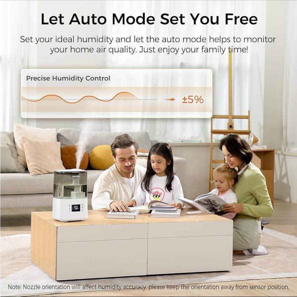 BoxRex Humidifier with Remote and Display - Picture 4 of 6
